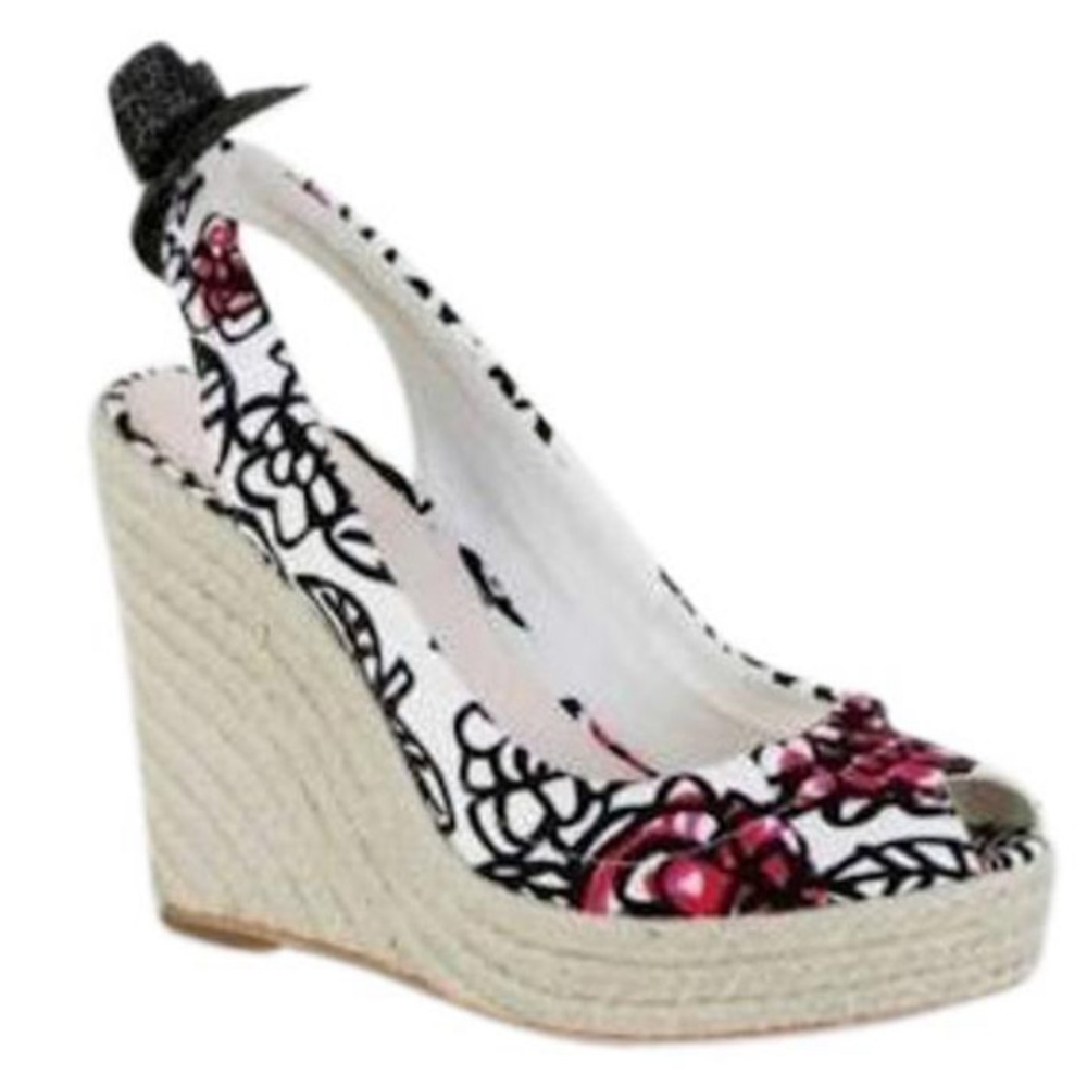 Coach Poppy espadrille wedges Size 8.5 - Picture 2 of 13